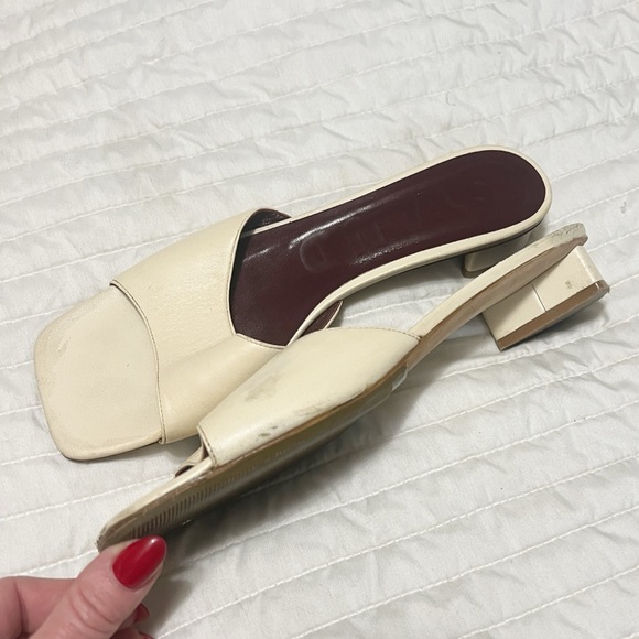 STAUD Simone Mules 40 9US Ivory - Picture 7 of 10